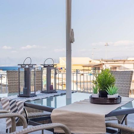Spacious Maisonette - Roof Top View Of Corfu Port Mantouki المظهر الخارجي الصورة