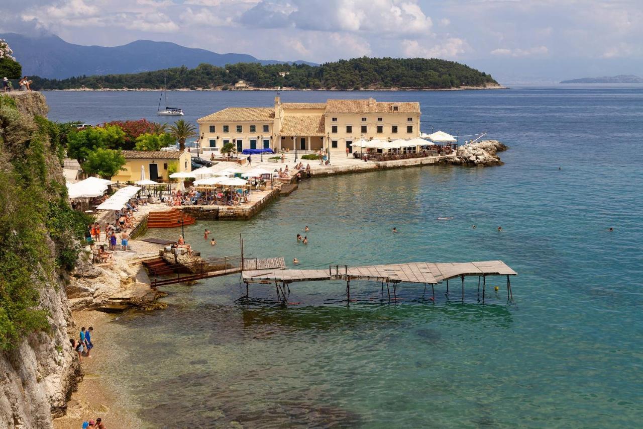 Spacious Maisonette - Roof Top View Of Corfu Port Mantouki المظهر الخارجي الصورة
